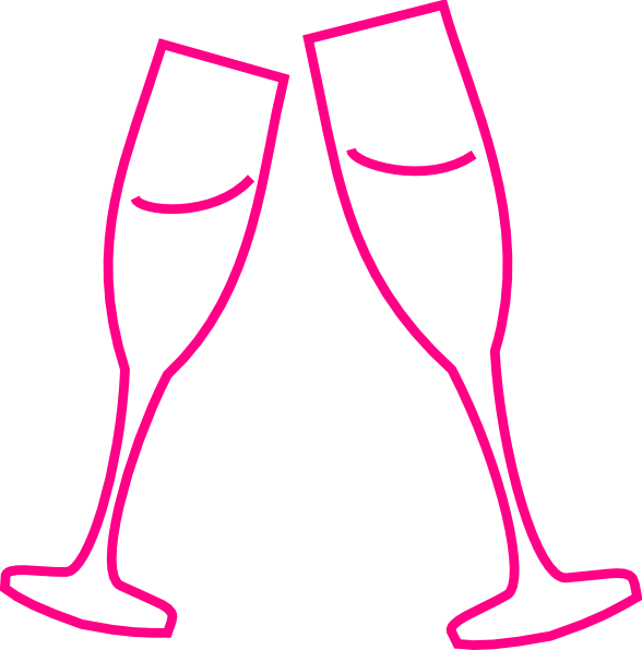 Wedding Beer Mugs Clip Art - Pink Champagne Glass Clip Art - Free Transparent PNG Clipart Images Download. - Wedding Transparent PNG Free Download