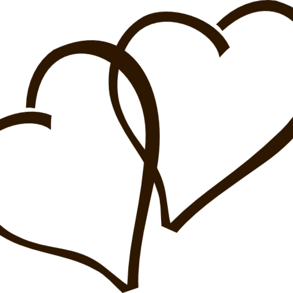 Wedding Heart Clipart Deep Brown Hearts Clip Art At - Heart Clipart - Free Transparent PNG Clipart Images Download. - Wedding Transparent PNG Free Download