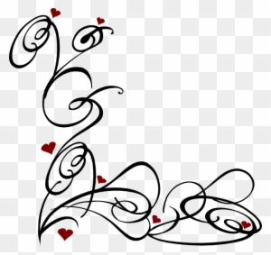 Burgundy Wedding Clipart - Page Borders In Word - Free Transparent PNG Clipart Images Download. - Wedding Transparent PNG Free Download
