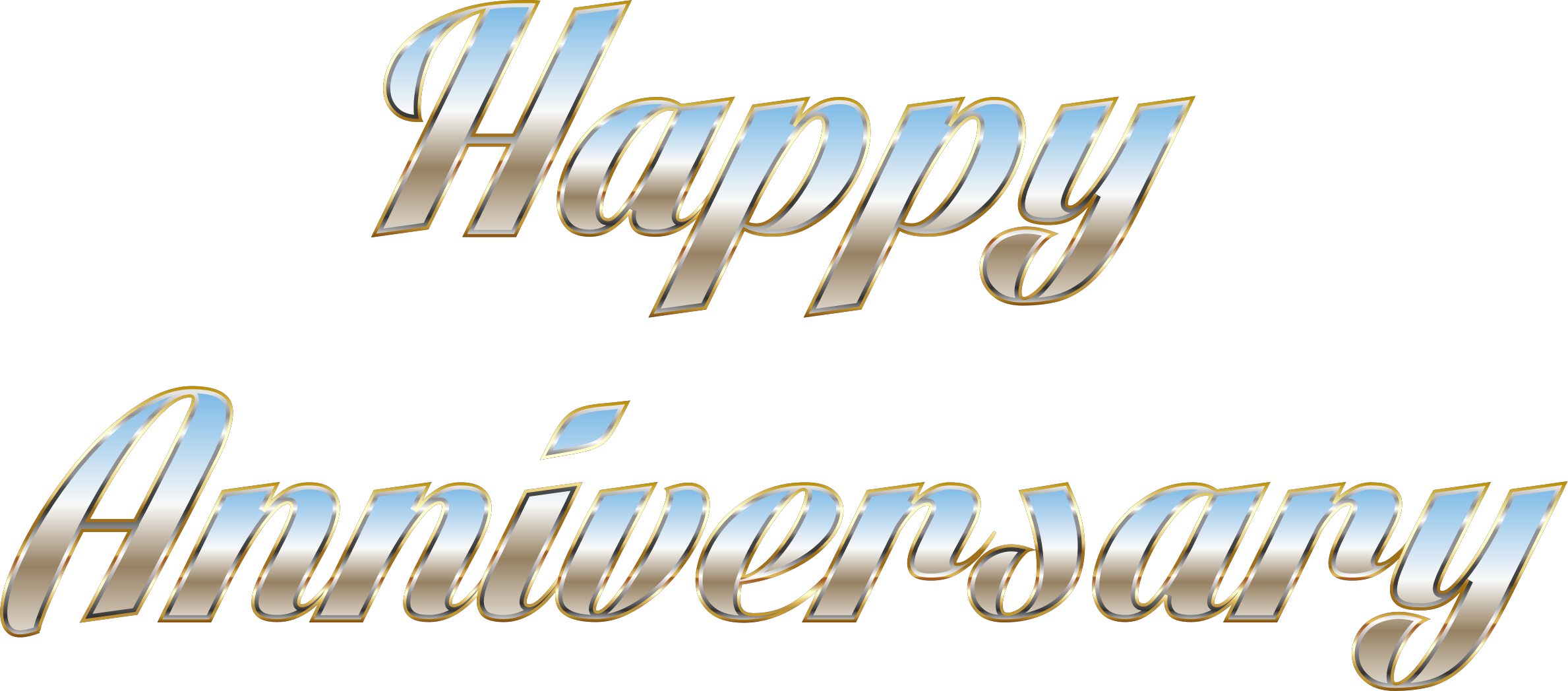Best Hd Happy Anniversary Typography No Background - Happy Anniversary Png Text - Free Transparent PNG Clipart Images Download. - Wedding Transparent PNG Free Download