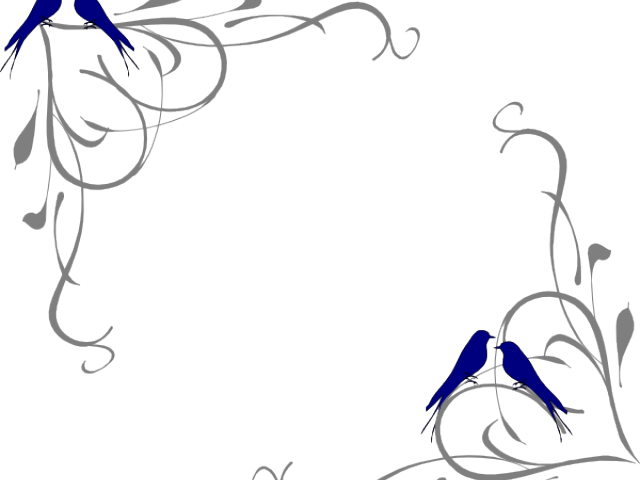 Love Birds Clipart Frame Png - Wedding Border Clipart Hd Transparent PNG - 640x480 - Free Download on - Wedding Transparent PNG Free Download