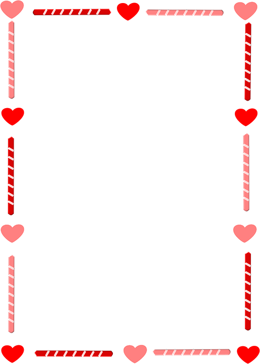Wedding Border Cliparts 6, Buy Clip Art - Heart Border Clip Art - Free Transparent PNG Clipart Images Download. - Wedding Transparent PNG Free Download