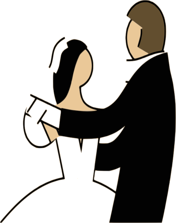 Free Wedding Clipart 13, - Clip Art Couple Dancing Silhouette Png - Free Transparent PNG Clipart Images Download. - Wedding Transparent PNG Free Download