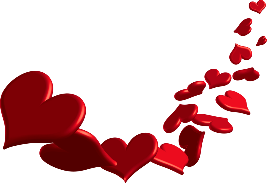 Hearts 02 By Black B O X - Wedding Heart Border Png - Free Transparent PNG Clipart Images Download. - Wedding Transparent PNG Free Download
