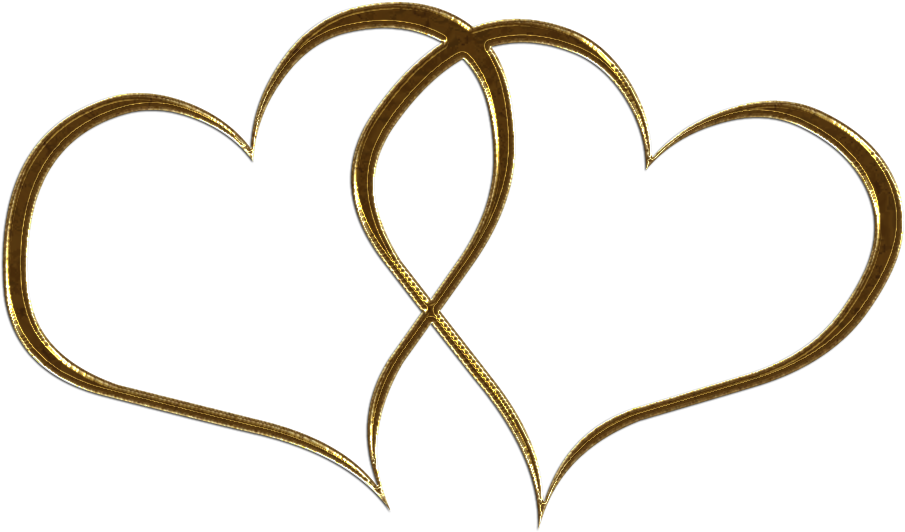Wedding Rings Clip Art Gold Download - Heart Clipart Black And White - Free Transparent PNG Clipart Images Download. - Wedding Transparent PNG Free Download