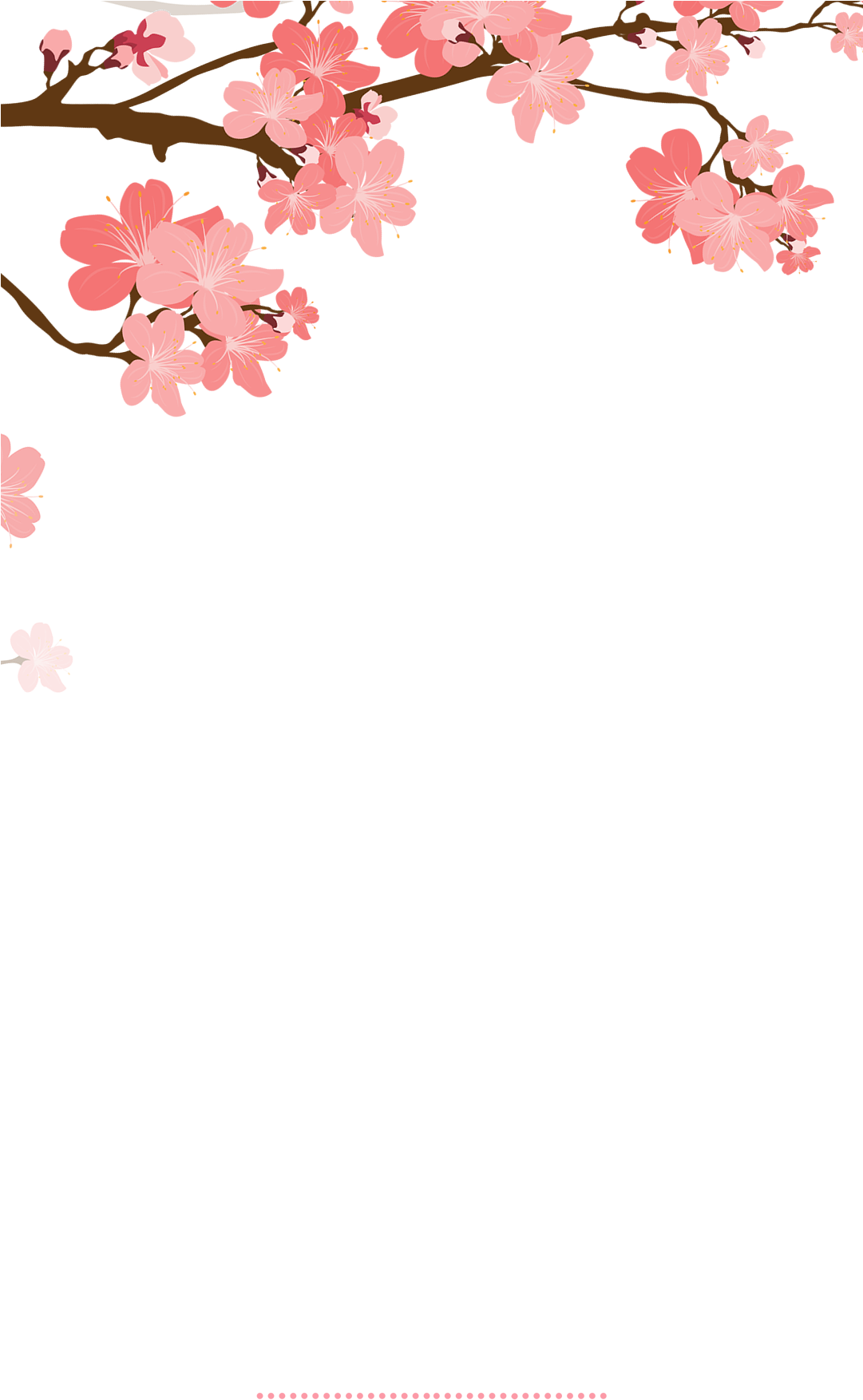 Snapchat Filters Wedding Png - Danke Rosa Kirschblüten-blumenpostkarte Postkarte Transparent PNG - 1080x1920 - Free Download on - Wedding Transparent PNG Free Download