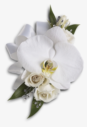 White Wedding Flowers Png - White Phalaenopsis Orchid Corsage Transparent PNG - 700x1020 - Free Download on - Wedding Transparent PNG Free Download