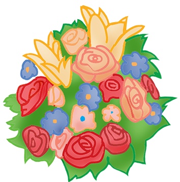 Wedding Cake Clipart, Bridal Bouquet Drawing - Wedding Flower Drawing Png - Free Transparent PNG Clipart Images Download. - Wedding Transparent PNG Free Download