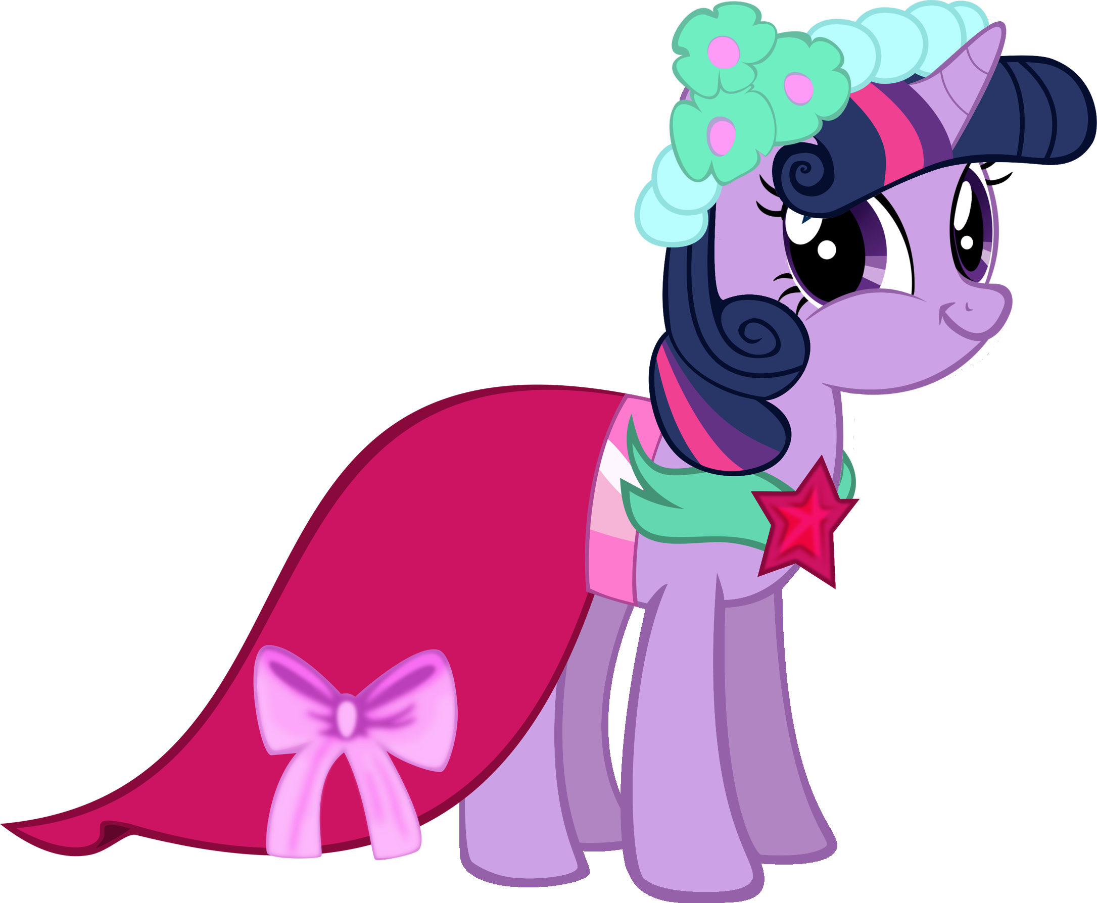 Bridesmaid Dress, Clothes, Dress, Safe, Simple Background, - Twilight Sparkle In A Dress - Free Transparent PNG Clipart Images Download. - Wedding Transparent PNG Free Download