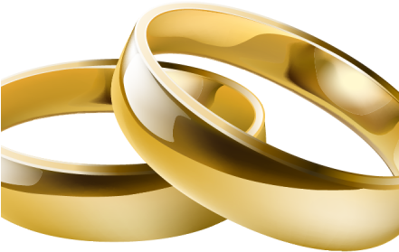 Love Birds Wedding Bands Clip Art , Wedding Ring - Wedding Ring Png Vector - Free Transparent PNG Clipart Images Download. - Wedding Transparent PNG Free Download