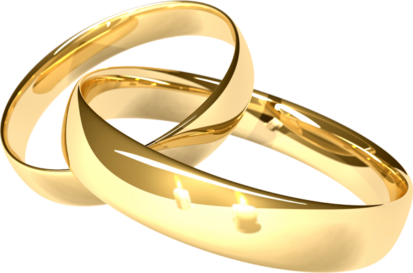 Golden Rings Png Image - Gold Wedding Rings Png - Free Transparent PNG Clipart Images Download. - Wedding Transparent PNG Free Download