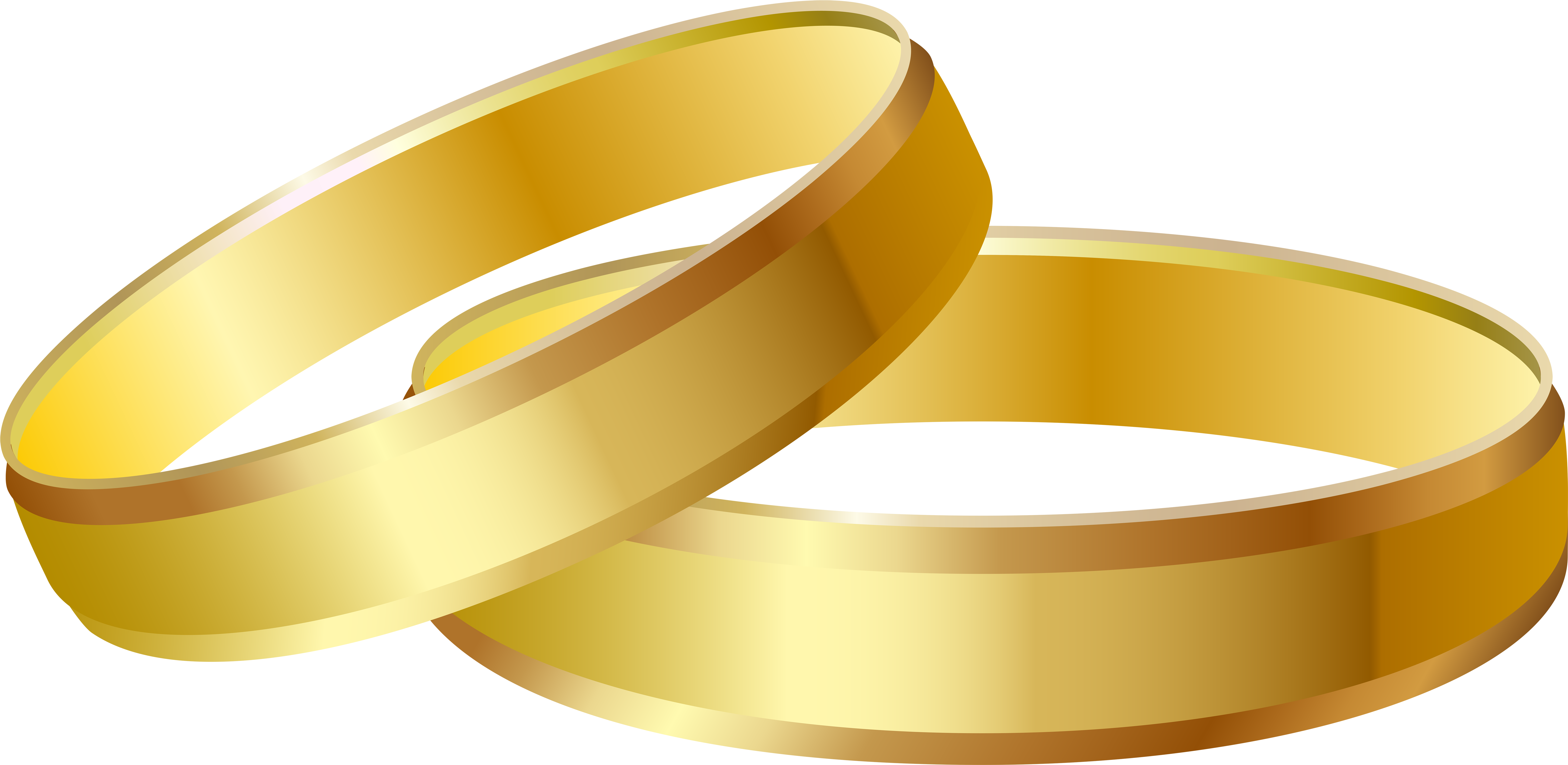 Gold Wedding Rings Png Clip Art - Clip Art - Free Transparent PNG Clipart Images Download. - Wedding Transparent PNG Free Download