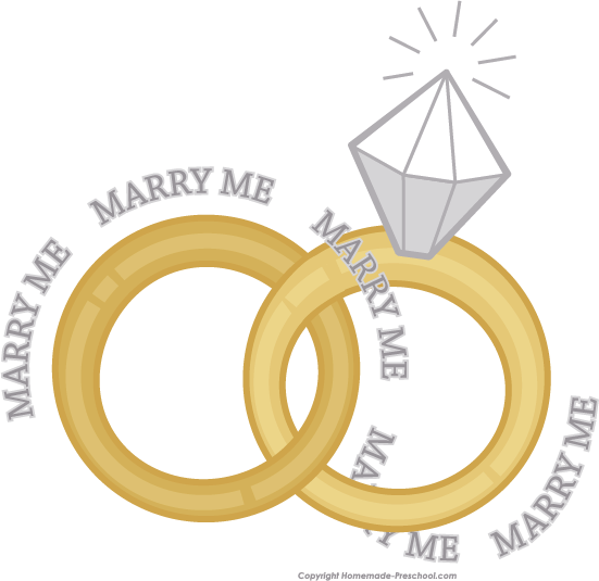 Wedding Rings Marry Me - Wqedding Ring Clipart Png - Free Transparent PNG Clipart Images Download. - Wedding Transparent PNG Free Download