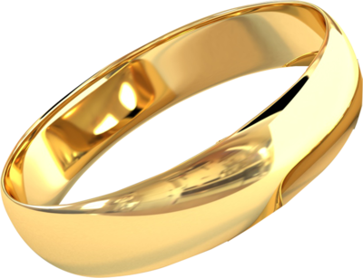 Gold Wedding Rings Png 13 Psd Images Ring Images - One Gold Ring Png - Free Transparent PNG Clipart Images Download. - Wedding Transparent PNG Free Download