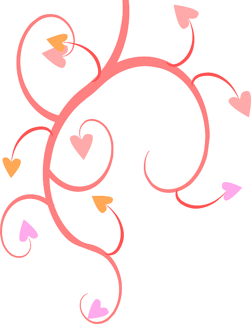 Growing Wedding, Plants, Heart, Hearts, Valentine, - Hearts And Flowers Clip Art Png - Free Transparent PNG Clipart Images Download. - Wedding Transparent PNG Free Download