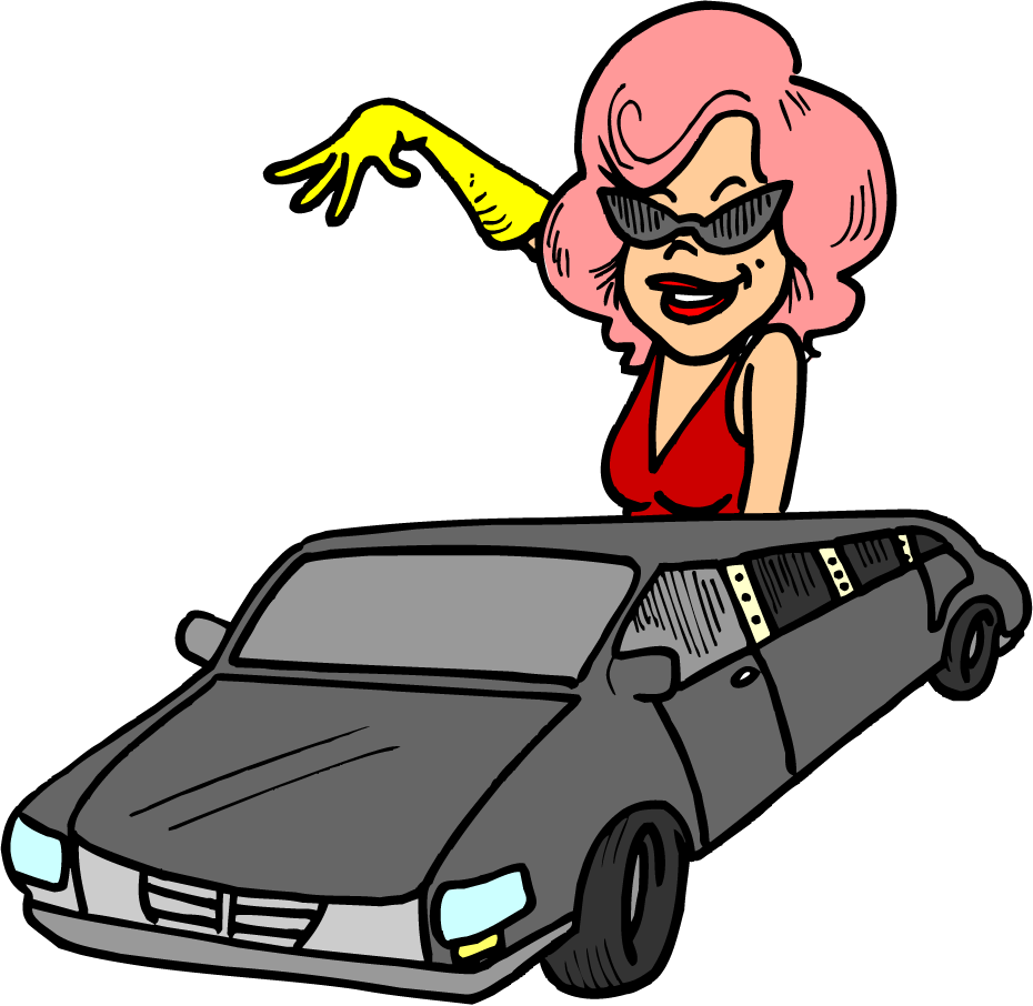 Ride Like A Super Star With Super Star Limousine Of - Limo Clip Art - Free Transparent PNG Clipart Images Download. - Wedding Transparent PNG Free Download