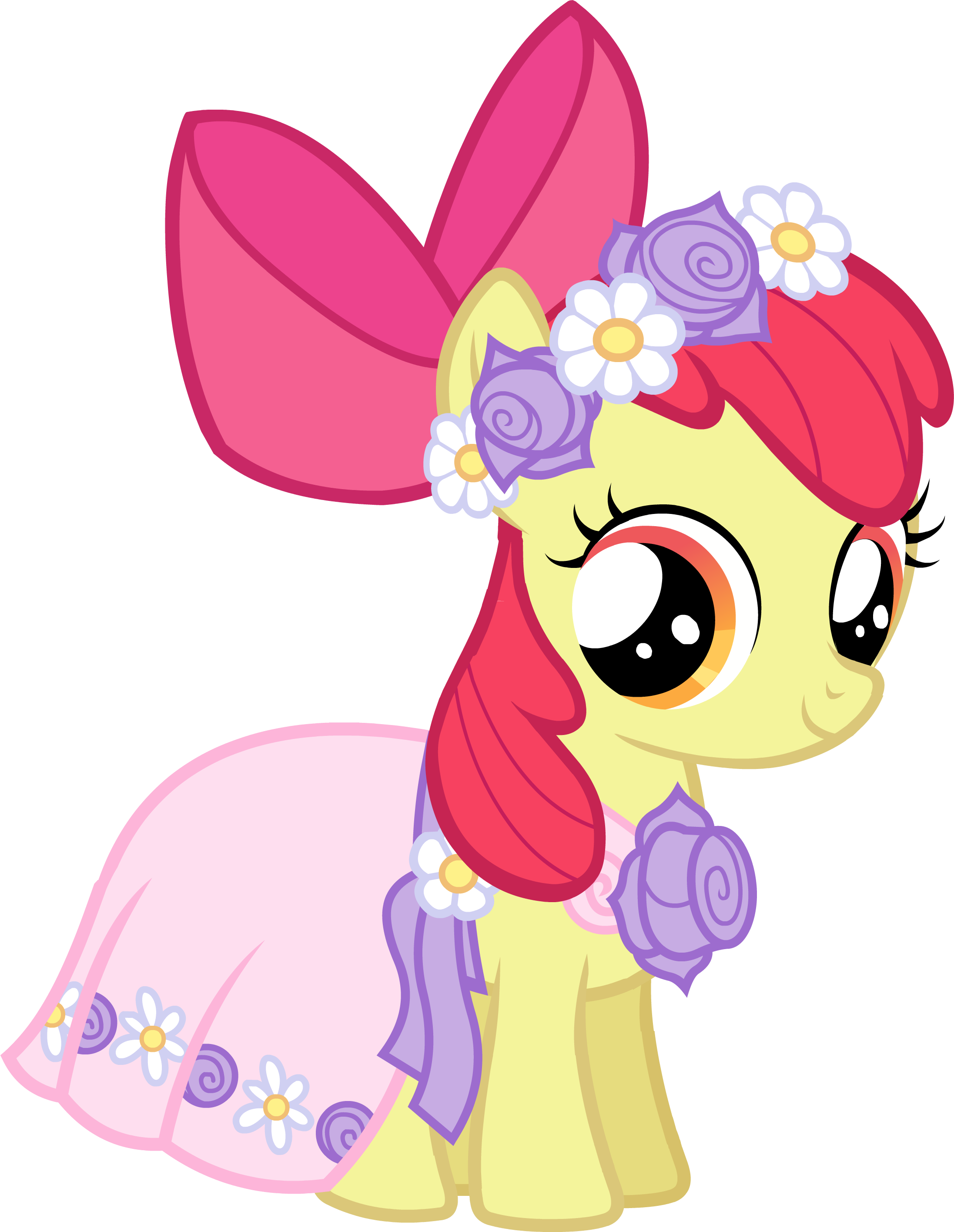 A Canterlot Wedding, Apple Bloom, Artist - My Little Pony Clipart Apple Bloom - Free Transparent PNG Clipart Images Download. - Wedding Transparent PNG Free Download