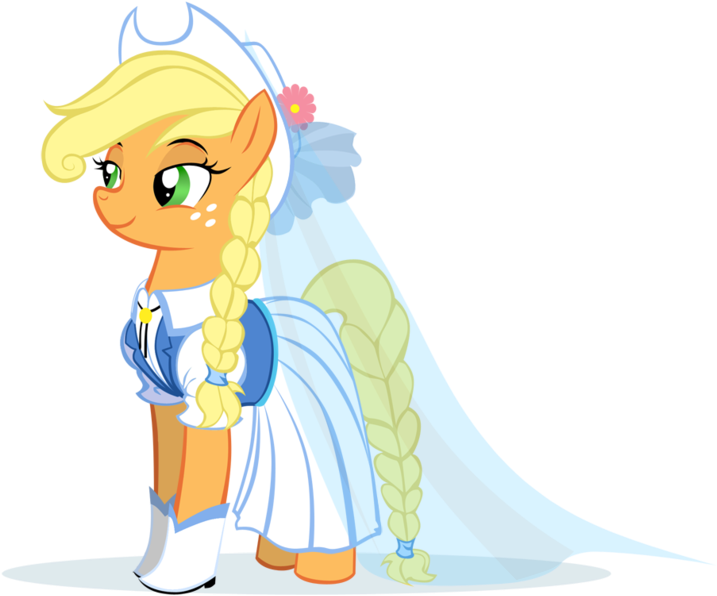 My Little Pony Friendship Is Magic Applejack - My Little Pony Applejack Dress - Free Transparent PNG Clipart Images Download. - Wedding Transparent PNG Free Download