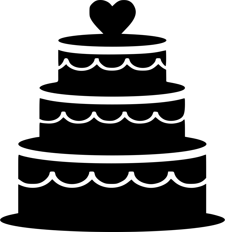 Biscuit Cake Food Pastry Sweetness Heart Comments - Wedding Cake Svg - Free Transparent PNG Clipart Images Download. - Wedding Transparent PNG Free Download