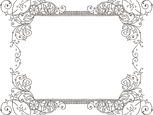 Fancy Wedding Border Png Transparent Images - Transparent Background Fancy Borders Transparent PNG - 640x480 - Free Download on - Wedding Transparent PNG Free Download