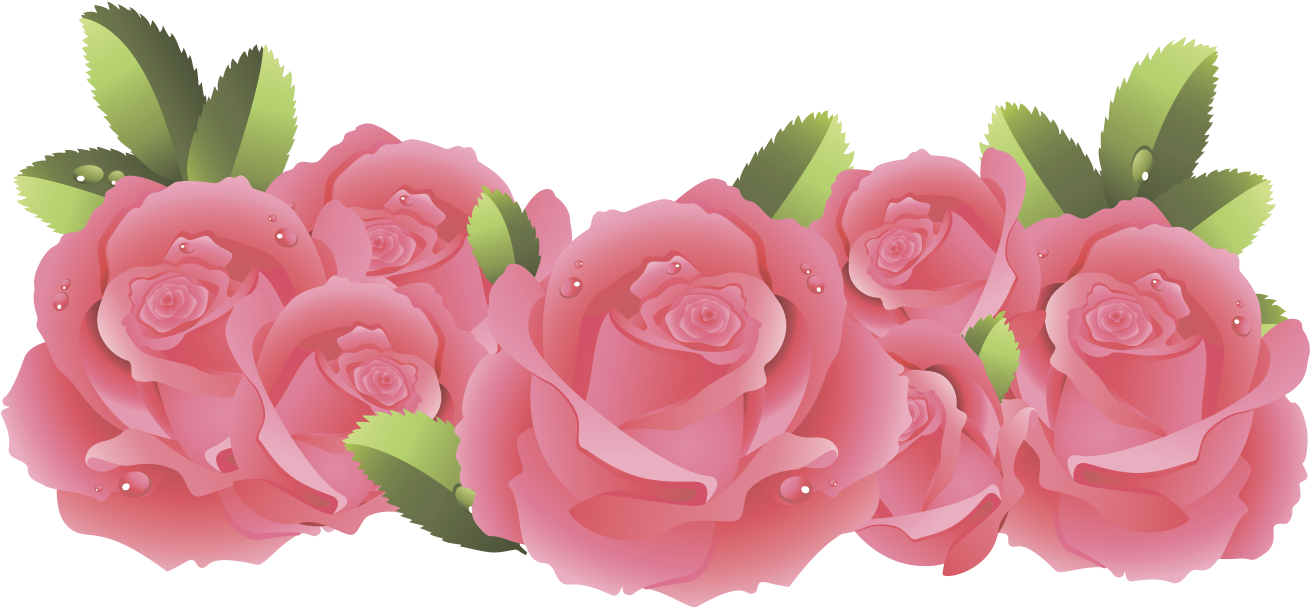 Png Клипарт "beautiful Flowers" - Pink Wedding Border Png - Free Transparent PNG Clipart Images Download. - Wedding Transparent PNG Free Download