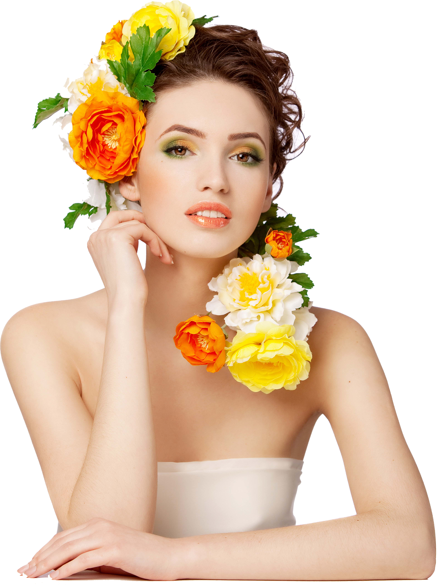 Bride's Loose Curls Bridal Hair Ideas Toni Kami Wedding - Beauti - Free Transparent PNG Clipart Images Download. - Wedding Transparent PNG Free Download