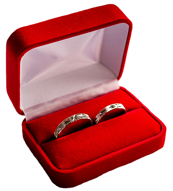 Wedding Rings In A Red Box, Pink Wedding Clipart - Wedding Ring Box Transparent - Free Transparent PNG Clipart Images Download. - Wedding Transparent PNG Free Download