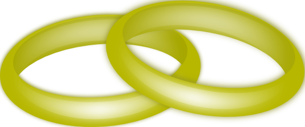 Gold Wedding Rings Clip Art - Wedding Rings Clip Art - Free Transparent PNG Clipart Images Download. - Wedding Transparent PNG Free Download