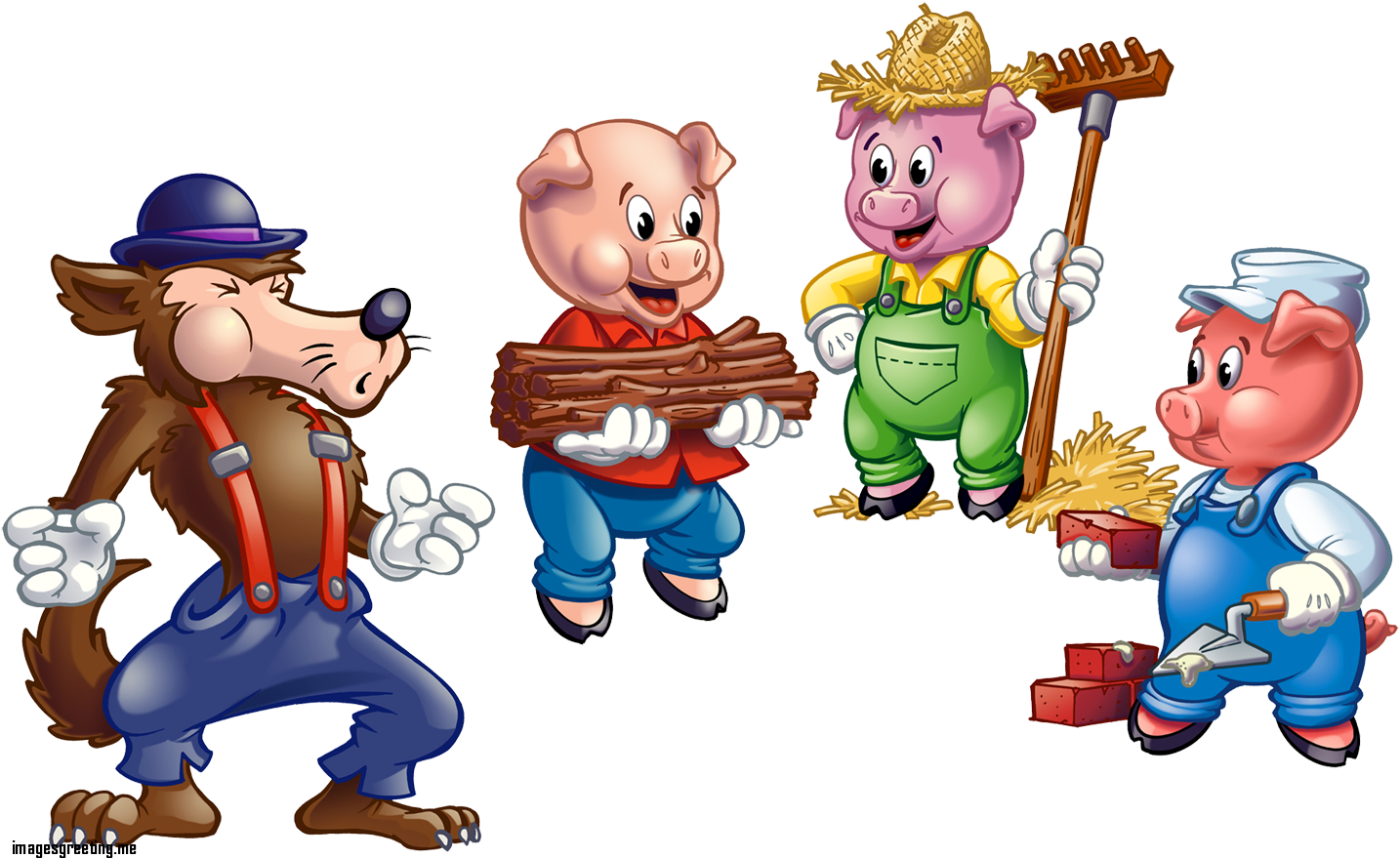 Awesome Clipart 50th Wedding Anniversary Clip Art 50th - Three Little Pigs Pigs - Free Transparent PNG Clipart Images Download. - Wedding Transparent PNG Free Download