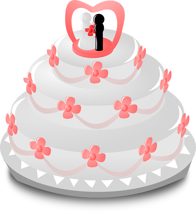 Wedding Cake Clipart 22, Buy Clip Art - My Wedding Planner: Blank Lined Journal - 6x9 - Wedding - Free Transparent PNG Clipart Images Download. - Wedding Transparent PNG Free Download