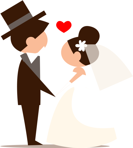 Clipart Novios Png - Roles Of A Wedding - Free Transparent PNG Clipart Images Download. - Wedding Transparent PNG Free Download
