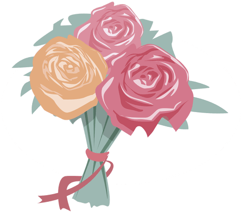 Flowers Bouquet Wedding Romance Transparent Png - Ramo De Novia Dibujo Png - Free Transparent PNG Clipart Images Download. - Wedding Transparent PNG Free Download