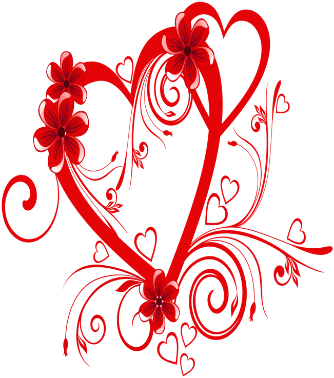 Get Your Own Wedding Website - Valentine Flowers Clip Art - Free Transparent PNG Clipart Images Download. - Wedding Transparent PNG Free Download