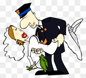 Wedding Cartoons 2, Buy Clip Art - Husband Wife Laughing Jokes - Free Transparent PNG Clipart Images Download. - Wedding Transparent PNG Free Download