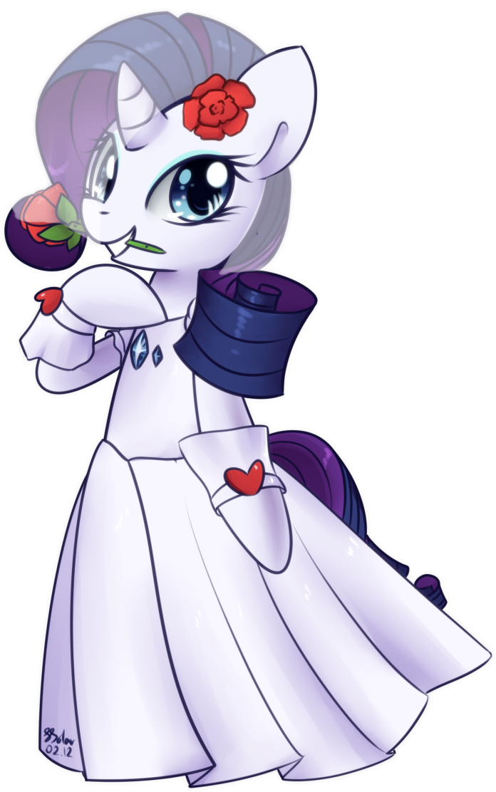 Rarity Rainbow Dash Pinkie Pie Clothing White Mammal - My Little Pony Rarity Wedding Dress - Free Transparent PNG Clipart Images Download. - Wedding Transparent PNG Free Download