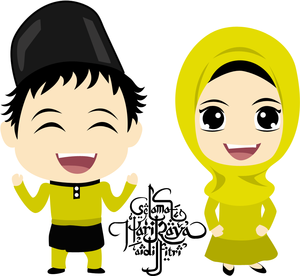 Fizgraphic Freebies Cartoon - Muslim Wedding Cartoon Png - Free Transparent PNG Clipart Images Download. - Wedding Transparent PNG Free Download