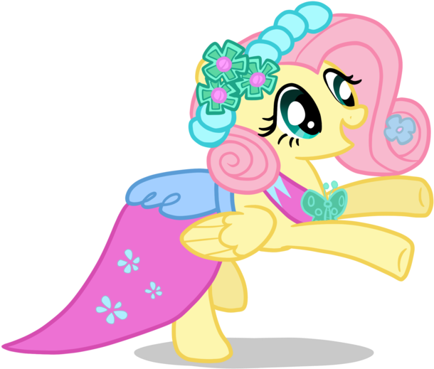 Ninth Kindness [video] - My Little Pony Fluttershy Wedding Dress - Free Transparent PNG Clipart Images Download. - Wedding Transparent PNG Free Download