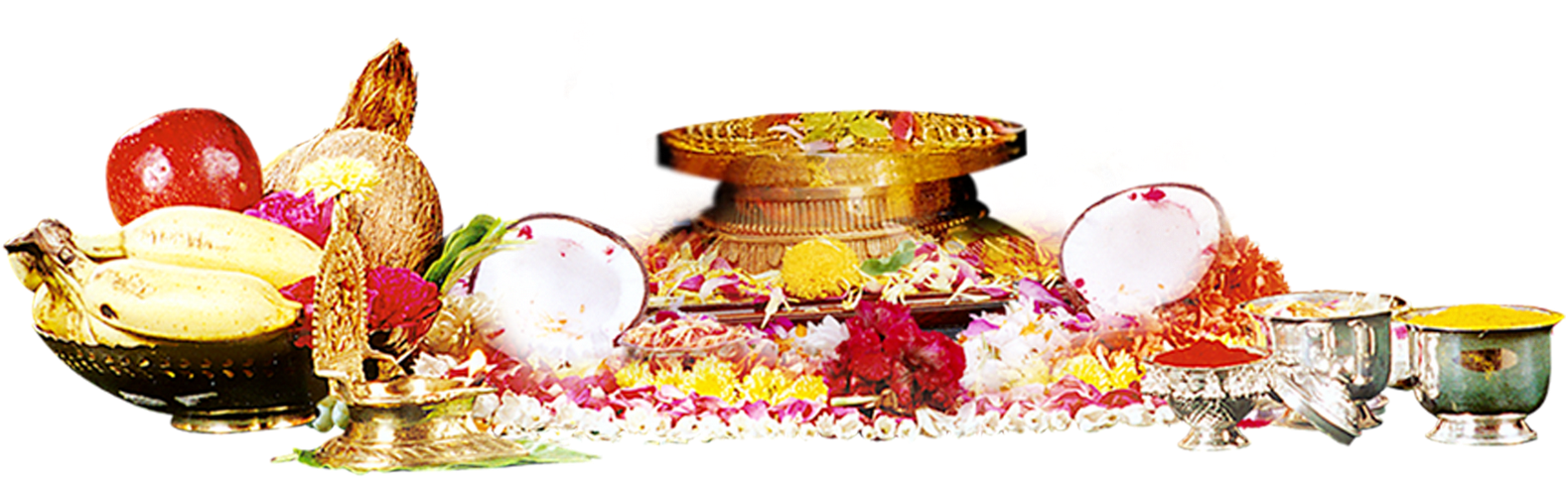 Wedding Flowers Border Png - Venkateswara Temple, Tirumala - Free Transparent PNG Clipart Images Download. - Wedding Transparent PNG Free Download