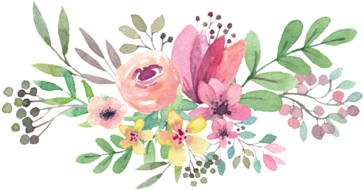 Wedding Flowers Png Pic - Watercolor Flowers Transparent Background - Free Transparent PNG Clipart Images Download. - Wedding Transparent PNG Free Download