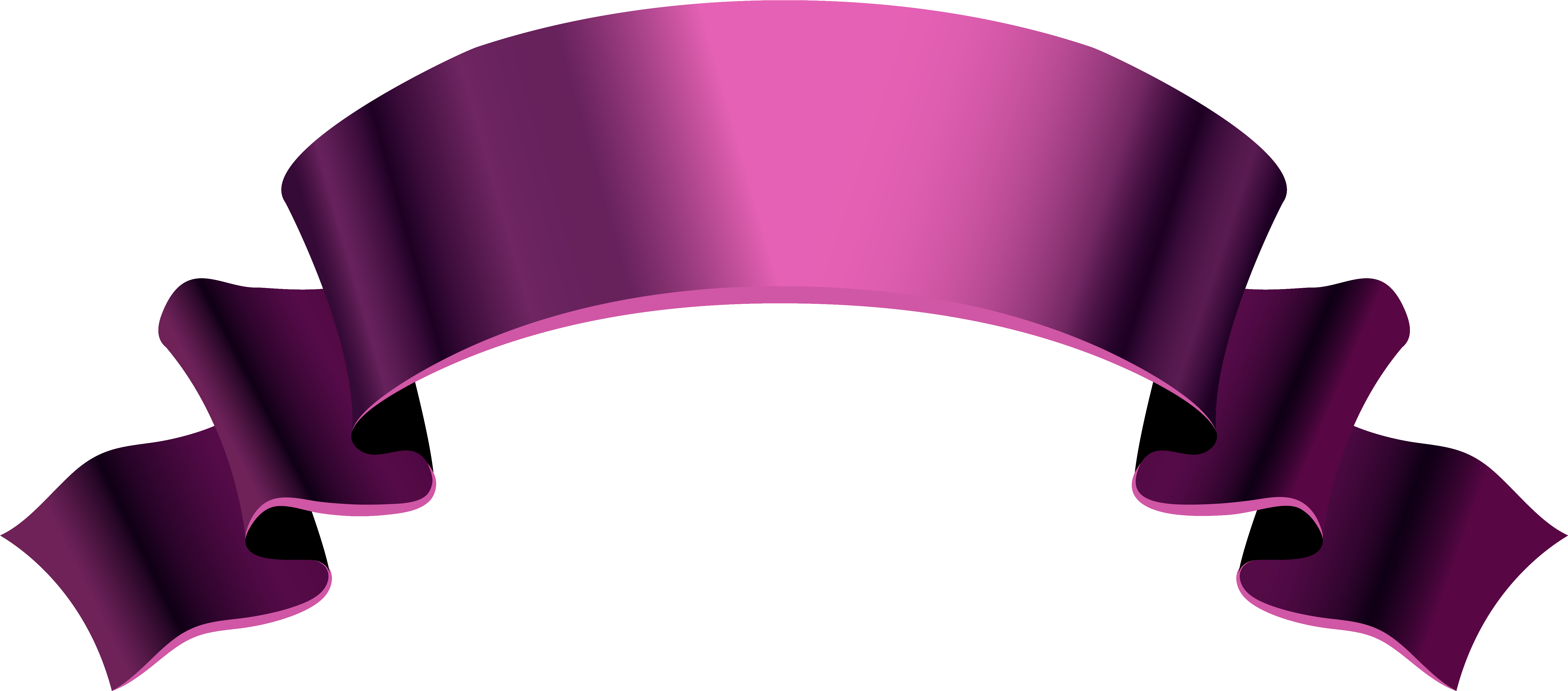 Purple Ribbon Banner Png, Transparent - Wedding Transparent PNG Free Download