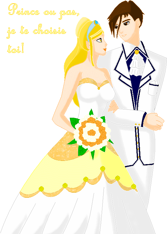Winx Club Bloom And Sky Wedding Movie - Winx Club Stella Wedding - Free Transparent PNG Clipart Images Download. - Wedding Transparent PNG Free Download
