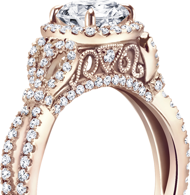The Engagement Ring Of Your Heart's Desire - Designer Diamond Wedding Rings - Free Transparent PNG Clipart Images Download. - Wedding Transparent PNG Free Download