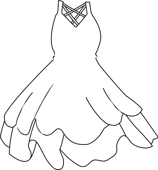Collection Of Cartoon Wedding Clipart - White Dress Clipart - Free Transparent PNG Clipart Images Download. - Wedding Transparent PNG Free Download