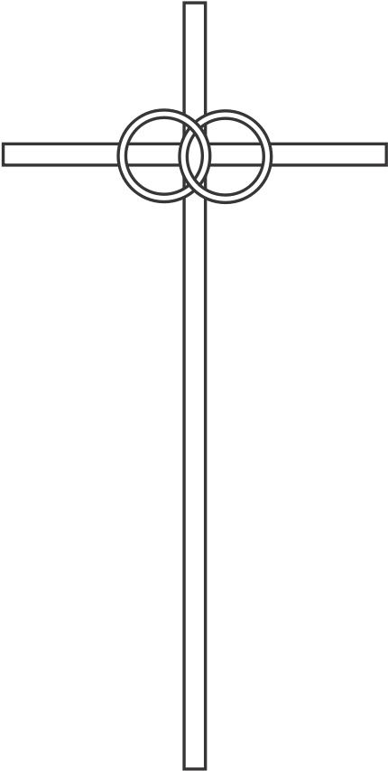 Wedding Cross Medium 600pixel Clipart, Vector Clip - Wedding Cross Clip Art - Free Transparent PNG Clipart Images Download. - Wedding Transparent PNG Free Download