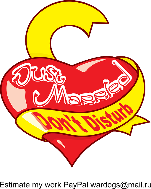 Wife Red, Sign, Wedding, Heart, Love, Valentine, Just, - Just Married Clipart - Free Transparent PNG Clipart Images Download. - Wedding Transparent PNG Free Download