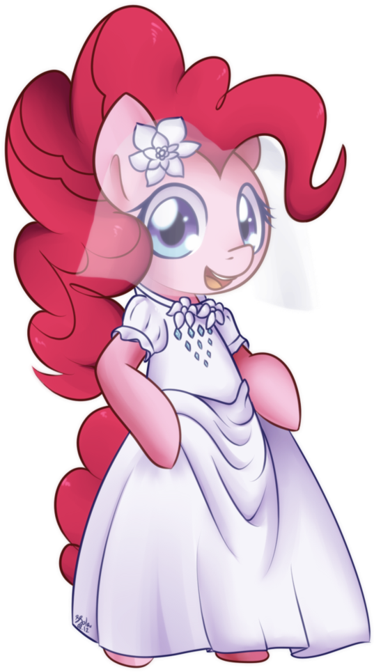 My Little Pony Friendship Is Magic Pinkie Pie Dress - My Little Pony In A Wedding Dress - Free Transparent PNG Clipart Images Download. - Wedding Transparent PNG Free Download