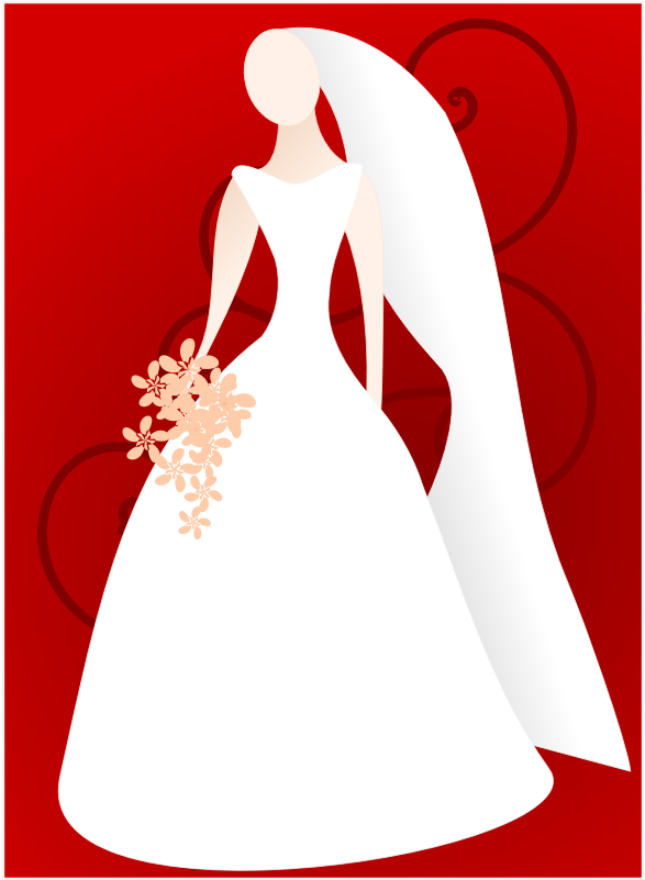 Wedding Clipart Png Download - Bride Silhouette Clip Art - Free Transparent PNG Clipart Images Download. - Wedding Transparent PNG Free Download