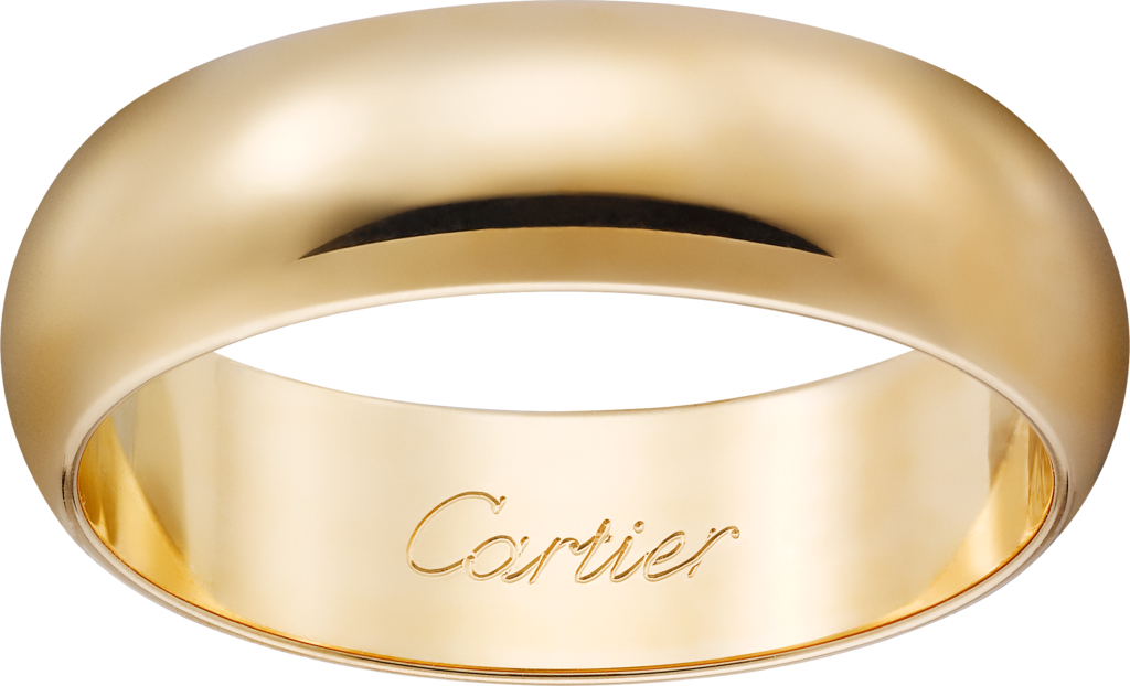 1895 Wedding Bandyellow Gold - Cartier Mens Gold Band Transparent PNG - 1024x622 - Free Download on - Wedding Transparent PNG Free Download