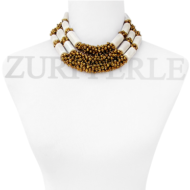 White Coral African Beads Nigerian Wedding African - Necklace Transparent PNG - 386x370 - Free Download on - Wedding Transparent PNG Free Download