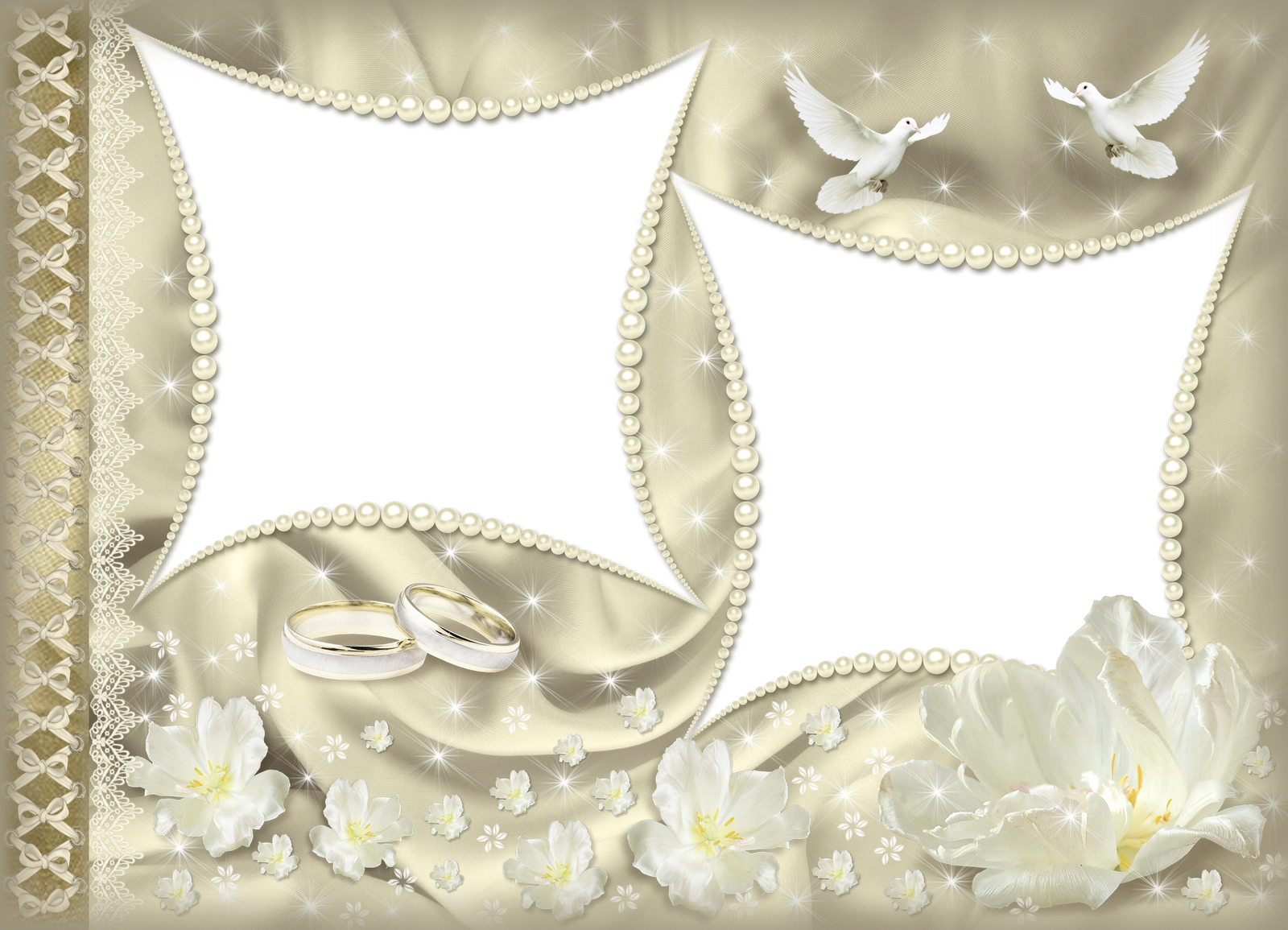 Wedding Transparent Pictures Icons - Wedding Anniversary Photo Frame Hd Transparent PNG - 1600x1155 - Free Download on - Wedding Transparent PNG Free Download